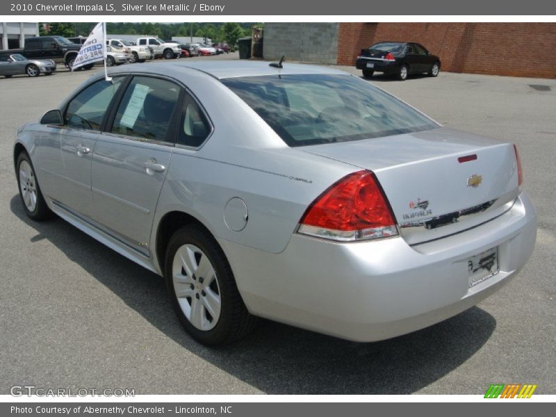 Silver Ice Metallic / Ebony 2010 Chevrolet Impala LS