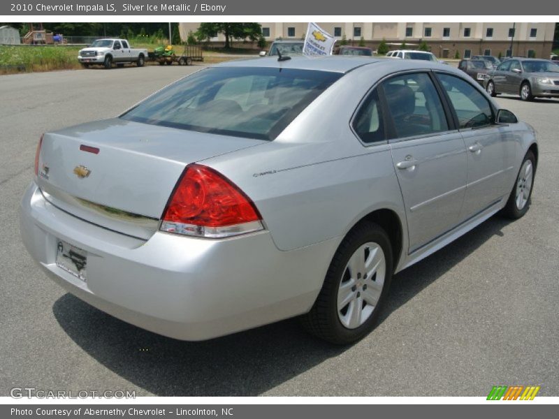 Silver Ice Metallic / Ebony 2010 Chevrolet Impala LS