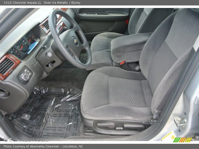 Silver Ice Metallic / Ebony 2010 Chevrolet Impala LS