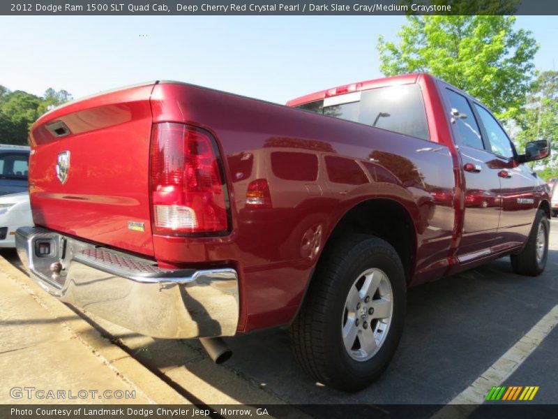 Deep Cherry Red Crystal Pearl / Dark Slate Gray/Medium Graystone 2012 Dodge Ram 1500 SLT Quad Cab