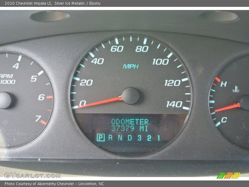 Silver Ice Metallic / Ebony 2010 Chevrolet Impala LS