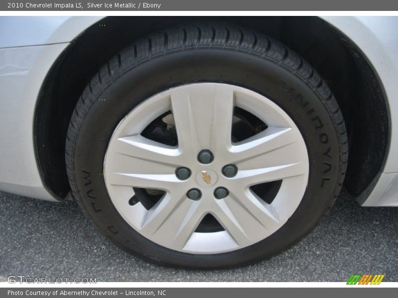 Silver Ice Metallic / Ebony 2010 Chevrolet Impala LS
