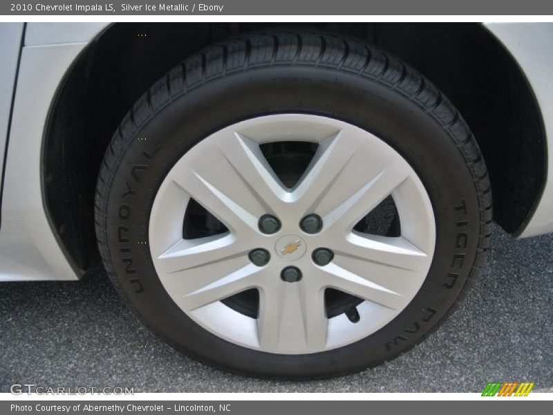 Silver Ice Metallic / Ebony 2010 Chevrolet Impala LS