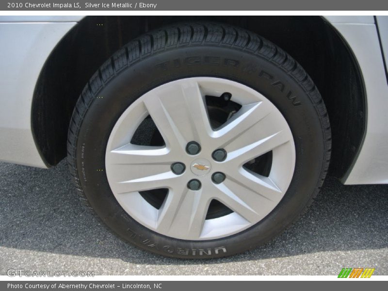 Silver Ice Metallic / Ebony 2010 Chevrolet Impala LS