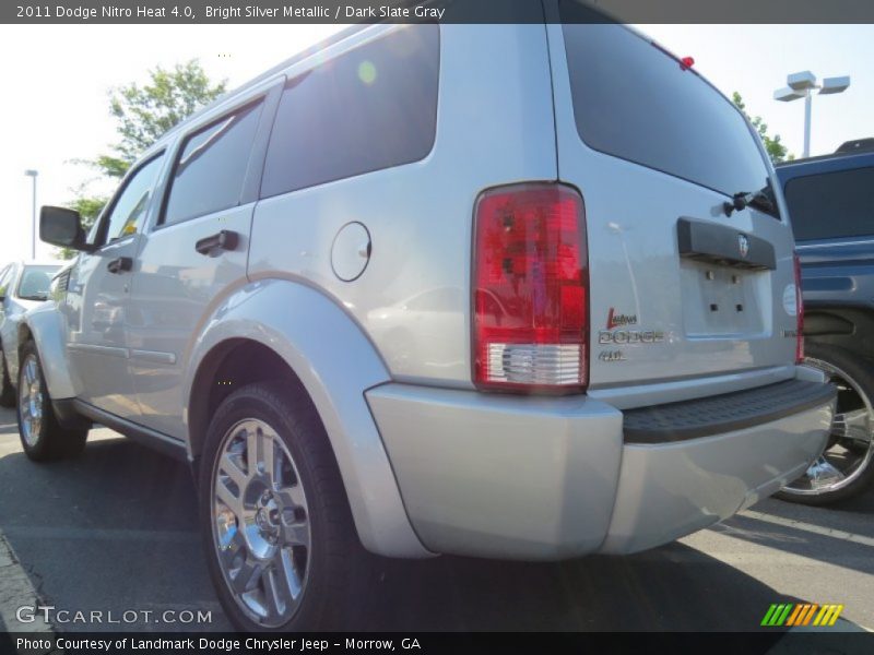 Bright Silver Metallic / Dark Slate Gray 2011 Dodge Nitro Heat 4.0