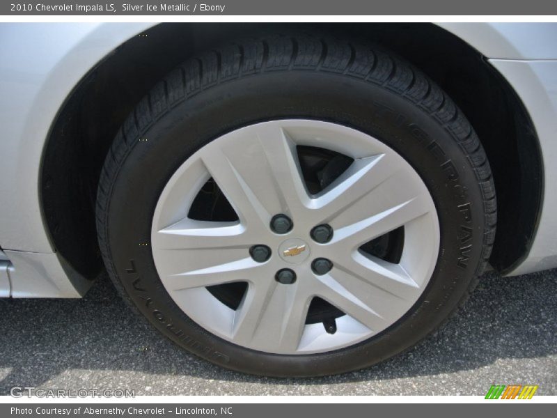 Silver Ice Metallic / Ebony 2010 Chevrolet Impala LS
