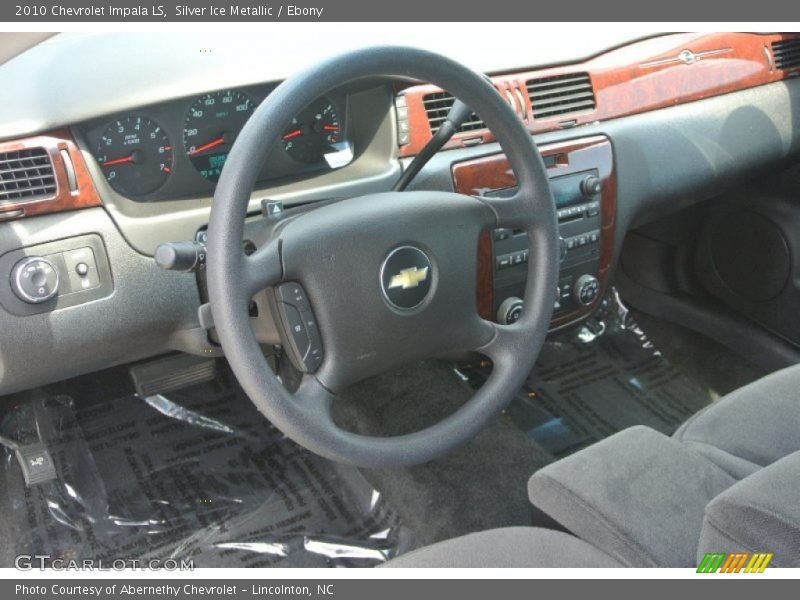 Silver Ice Metallic / Ebony 2010 Chevrolet Impala LS