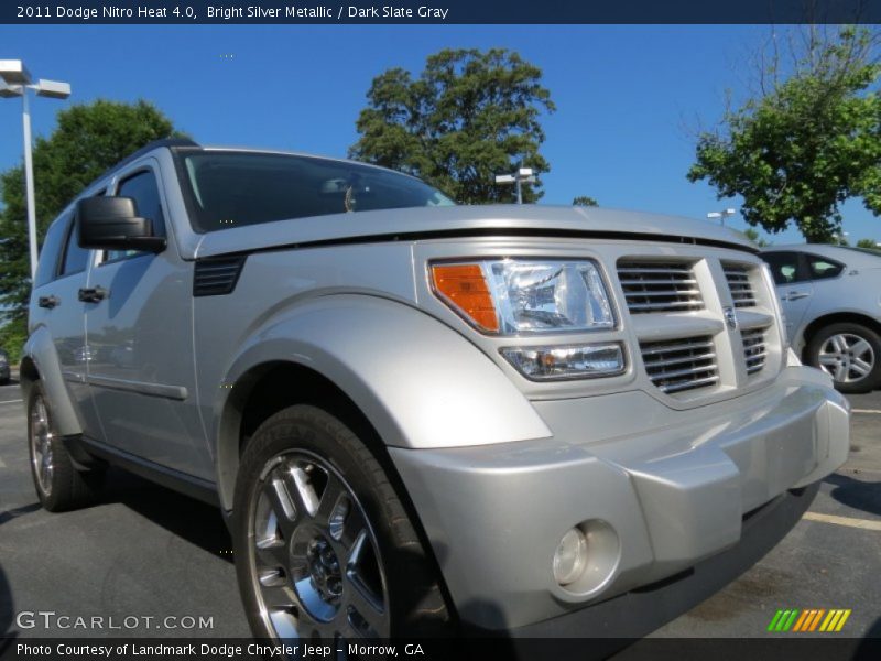 Bright Silver Metallic / Dark Slate Gray 2011 Dodge Nitro Heat 4.0