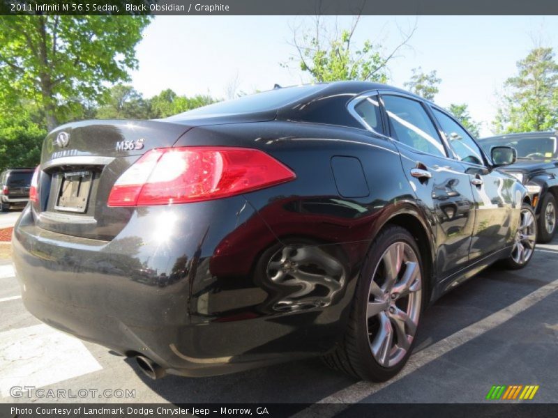 Black Obsidian / Graphite 2011 Infiniti M 56 S Sedan