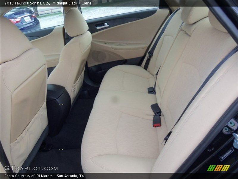 Midnight Black / Camel 2013 Hyundai Sonata GLS