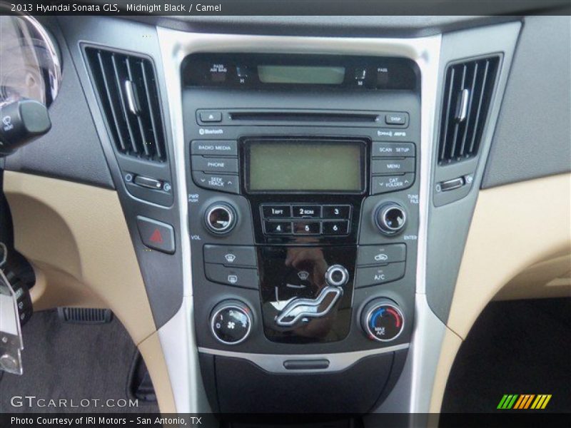 Midnight Black / Camel 2013 Hyundai Sonata GLS