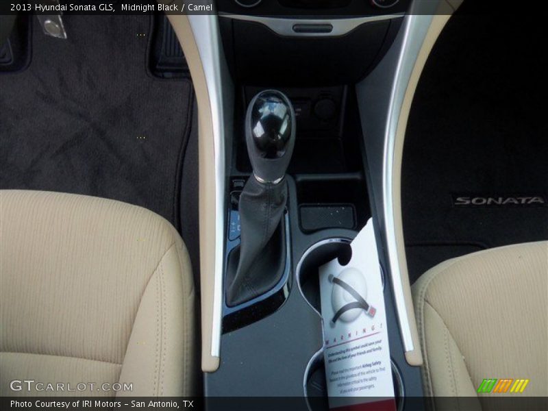 Midnight Black / Camel 2013 Hyundai Sonata GLS