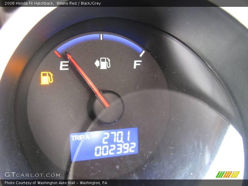 Milano Red / Black/Grey 2008 Honda Fit Hatchback