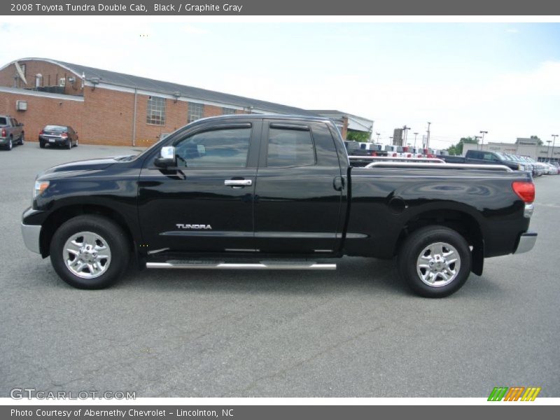 Black / Graphite Gray 2008 Toyota Tundra Double Cab