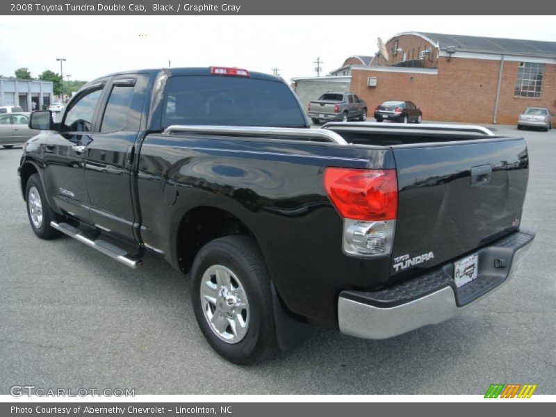 Black / Graphite Gray 2008 Toyota Tundra Double Cab
