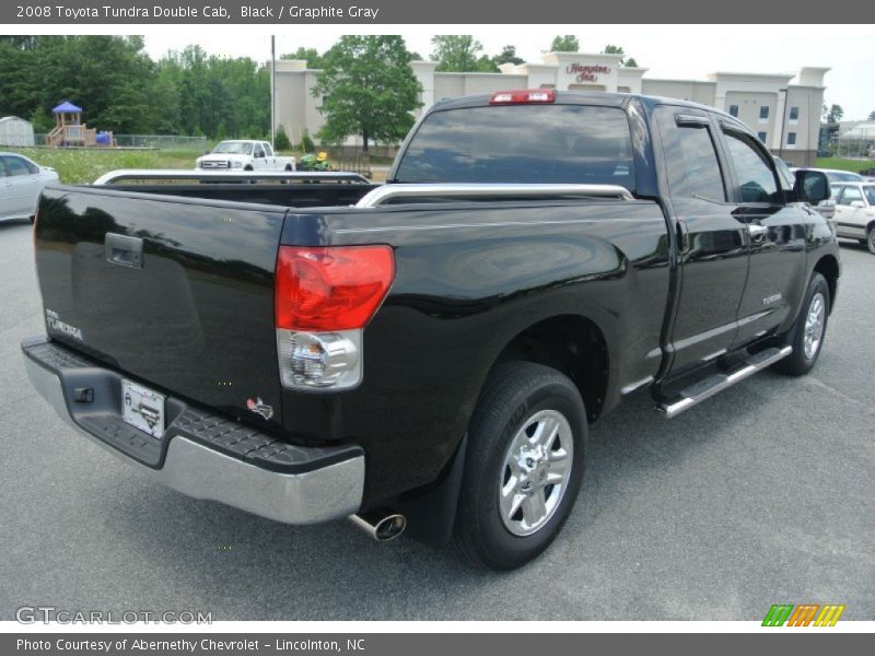 Black / Graphite Gray 2008 Toyota Tundra Double Cab