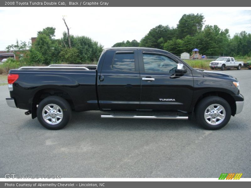 Black / Graphite Gray 2008 Toyota Tundra Double Cab
