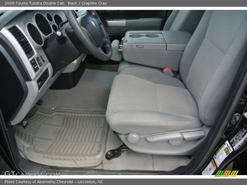 Black / Graphite Gray 2008 Toyota Tundra Double Cab