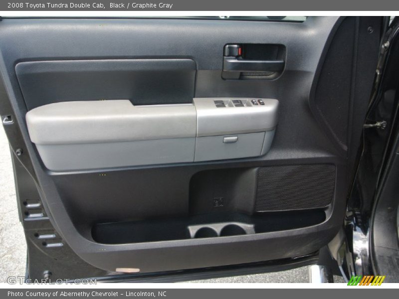 Black / Graphite Gray 2008 Toyota Tundra Double Cab