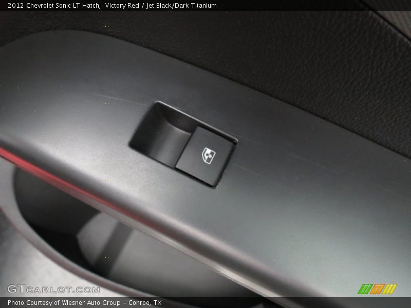 Victory Red / Jet Black/Dark Titanium 2012 Chevrolet Sonic LT Hatch