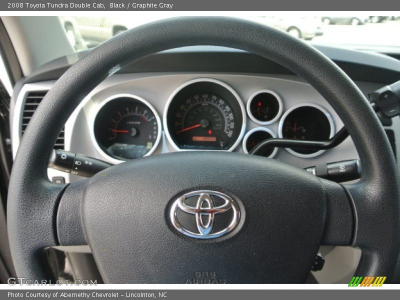 Black / Graphite Gray 2008 Toyota Tundra Double Cab
