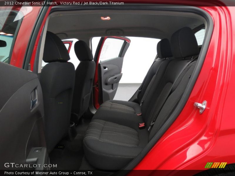 Victory Red / Jet Black/Dark Titanium 2012 Chevrolet Sonic LT Hatch