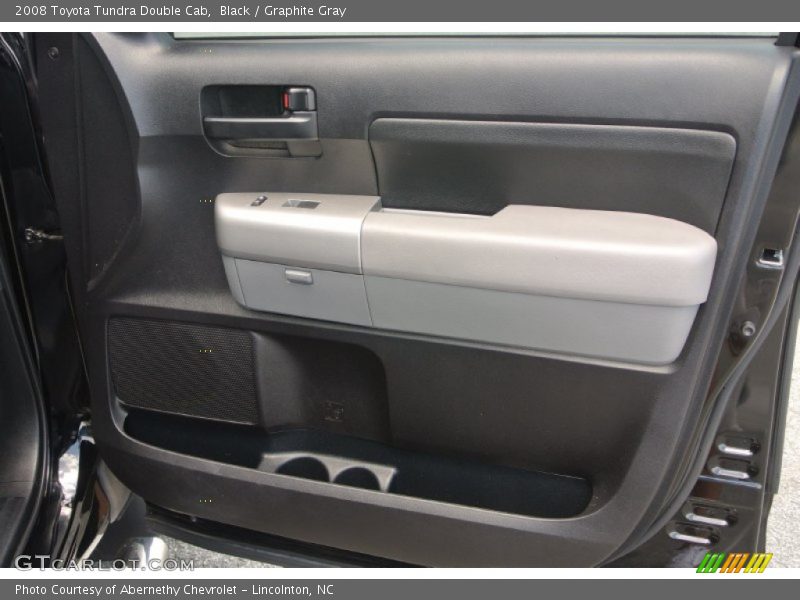Black / Graphite Gray 2008 Toyota Tundra Double Cab