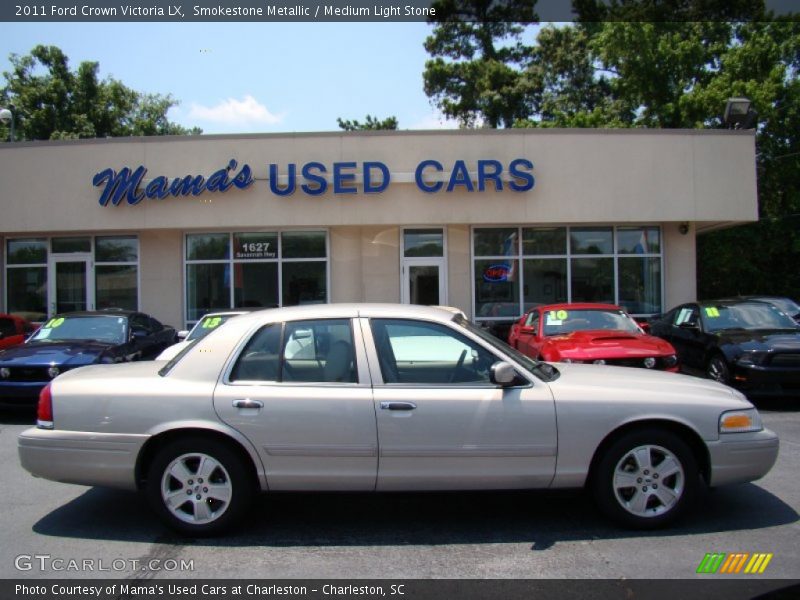 Smokestone Metallic / Medium Light Stone 2011 Ford Crown Victoria LX