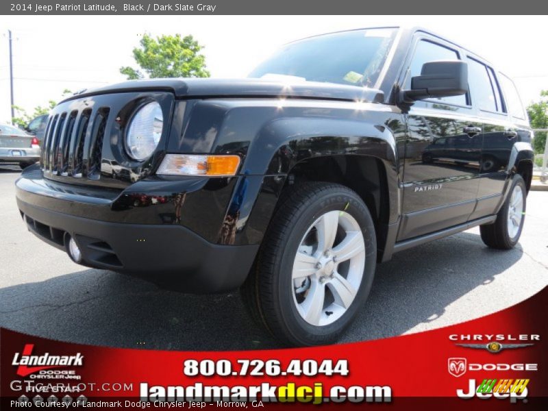 Black / Dark Slate Gray 2014 Jeep Patriot Latitude