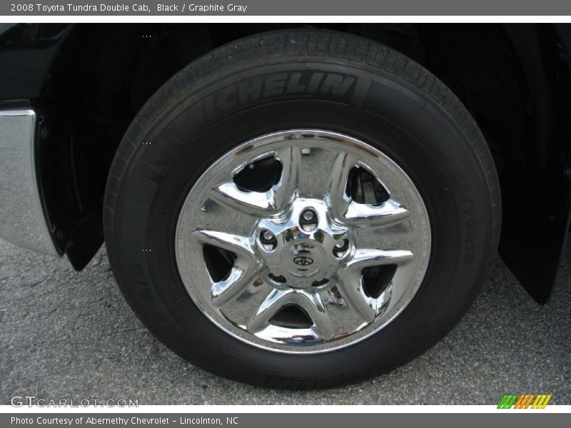 Black / Graphite Gray 2008 Toyota Tundra Double Cab