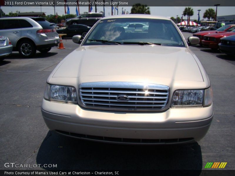Smokestone Metallic / Medium Light Stone 2011 Ford Crown Victoria LX