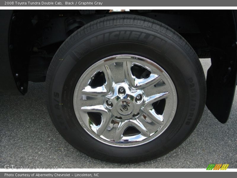 Black / Graphite Gray 2008 Toyota Tundra Double Cab