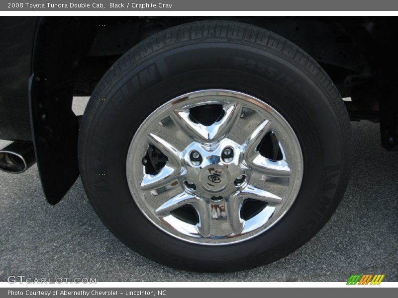 Black / Graphite Gray 2008 Toyota Tundra Double Cab