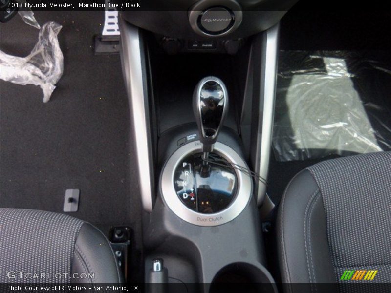 Marathon Blue / Black 2013 Hyundai Veloster