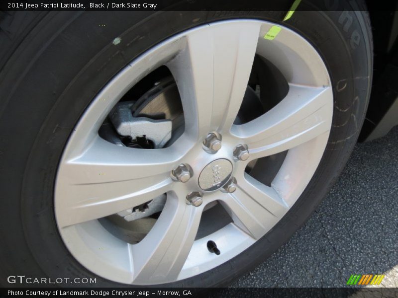 Black / Dark Slate Gray 2014 Jeep Patriot Latitude
