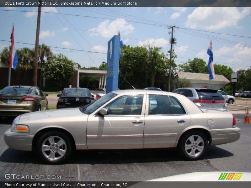 Smokestone Metallic / Medium Light Stone 2011 Ford Crown Victoria LX