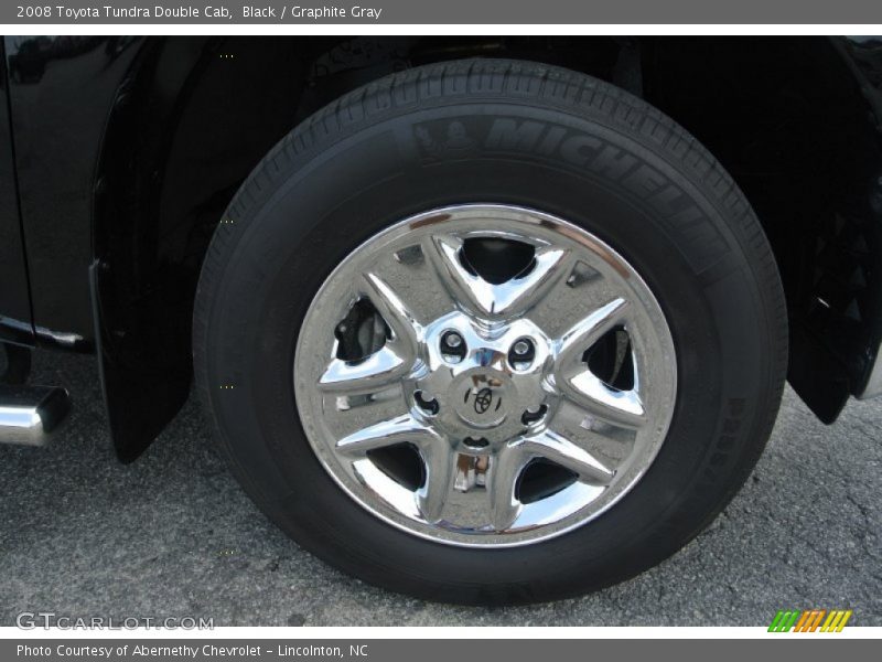 Black / Graphite Gray 2008 Toyota Tundra Double Cab