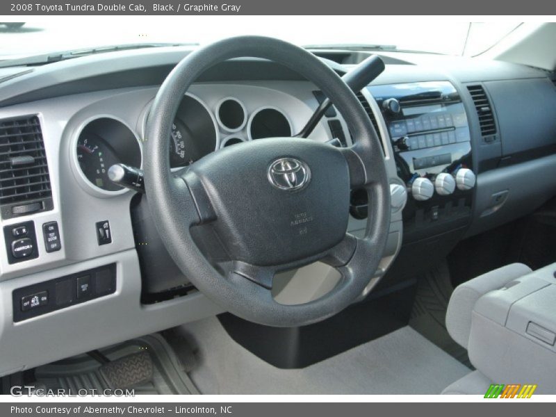 Black / Graphite Gray 2008 Toyota Tundra Double Cab