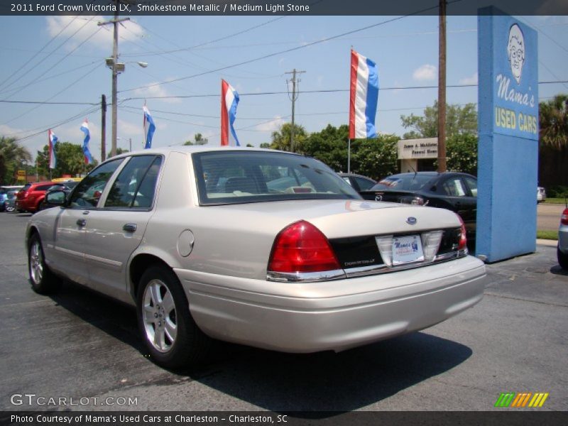 Smokestone Metallic / Medium Light Stone 2011 Ford Crown Victoria LX