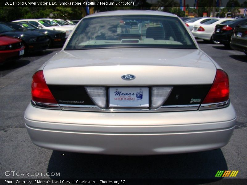 Smokestone Metallic / Medium Light Stone 2011 Ford Crown Victoria LX