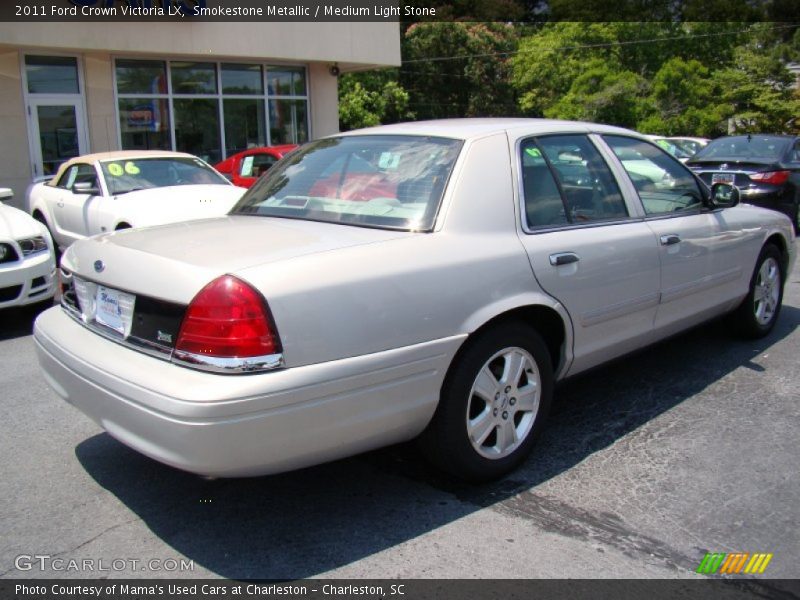 Smokestone Metallic / Medium Light Stone 2011 Ford Crown Victoria LX