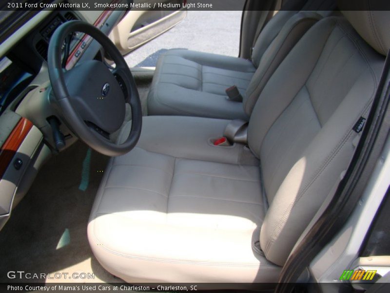 Smokestone Metallic / Medium Light Stone 2011 Ford Crown Victoria LX