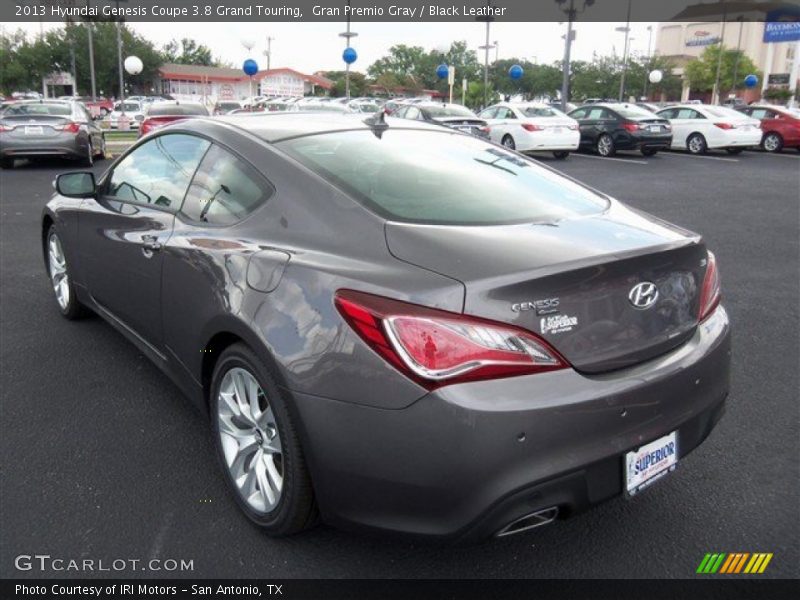 Gran Premio Gray / Black Leather 2013 Hyundai Genesis Coupe 3.8 Grand Touring