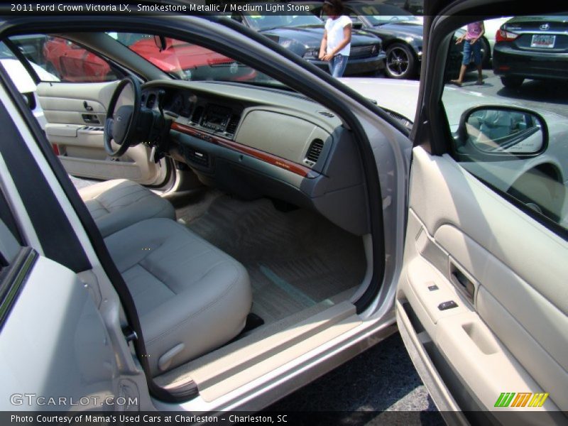 Smokestone Metallic / Medium Light Stone 2011 Ford Crown Victoria LX
