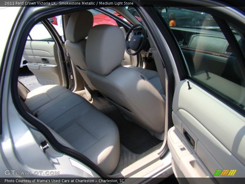 Smokestone Metallic / Medium Light Stone 2011 Ford Crown Victoria LX