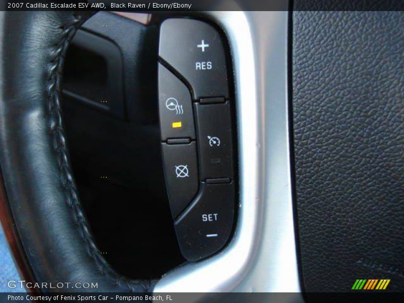 Black Raven / Ebony/Ebony 2007 Cadillac Escalade ESV AWD