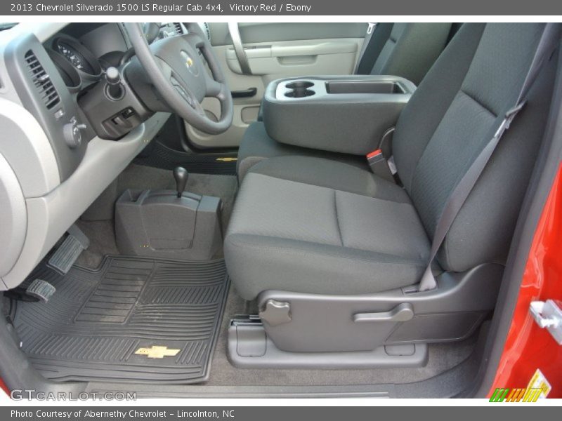 Victory Red / Ebony 2013 Chevrolet Silverado 1500 LS Regular Cab 4x4