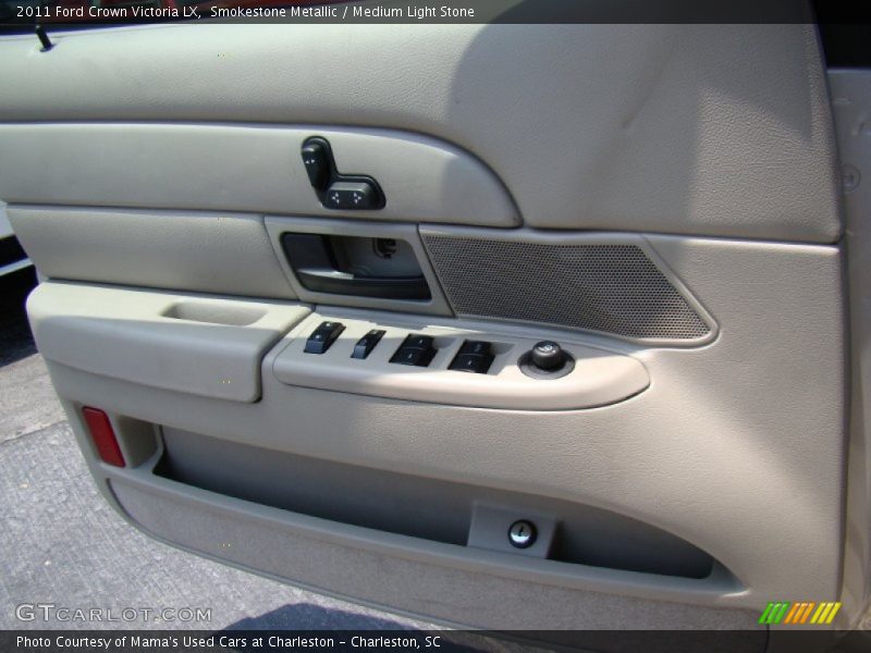 Smokestone Metallic / Medium Light Stone 2011 Ford Crown Victoria LX