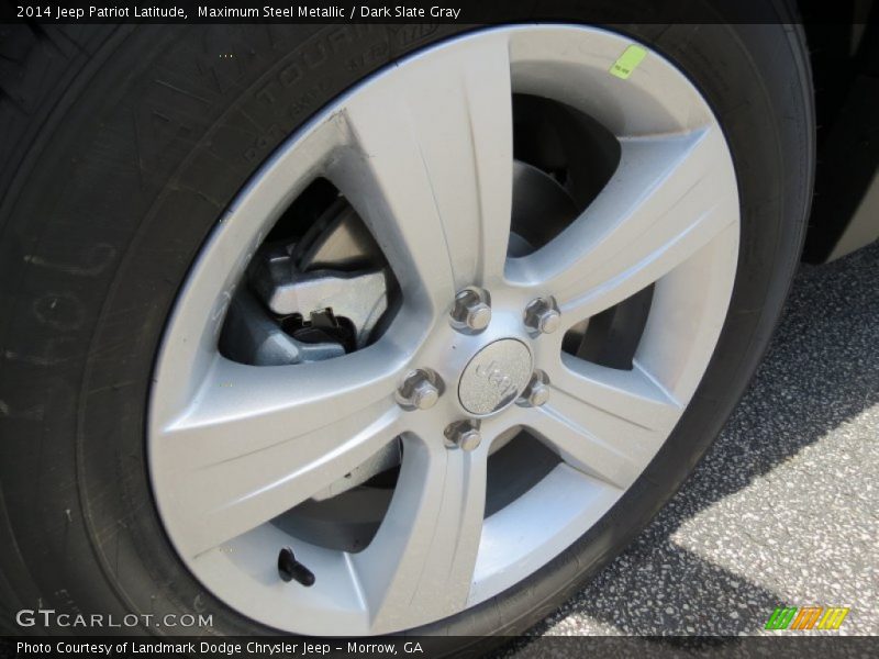 Maximum Steel Metallic / Dark Slate Gray 2014 Jeep Patriot Latitude