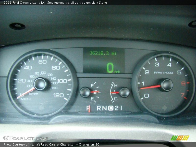 Smokestone Metallic / Medium Light Stone 2011 Ford Crown Victoria LX